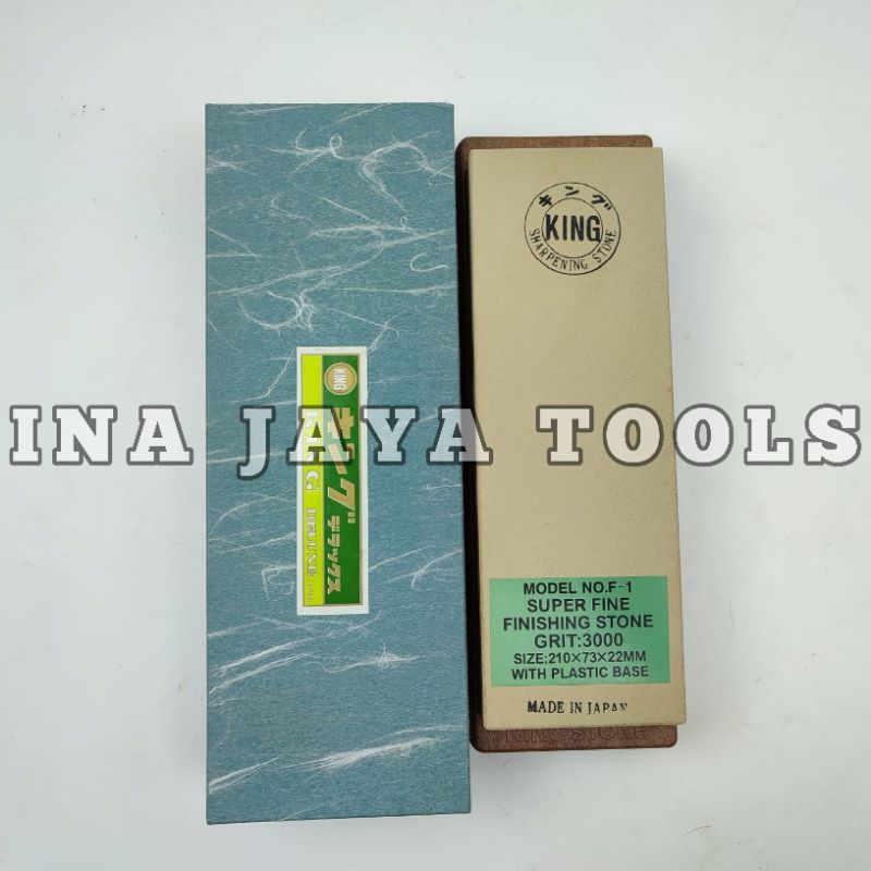 Batu Asah King Super Finishing Stone 3000 Batu Asah Pisau Asli Japan