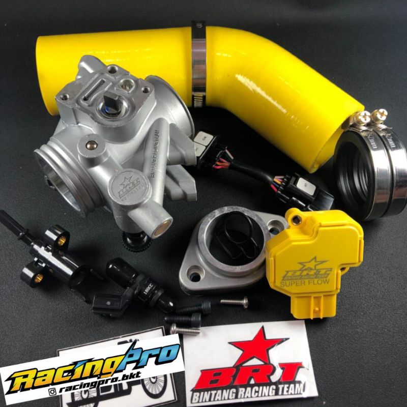 Throttle Body Super Flow TB BRT CRF 150 Paket 4