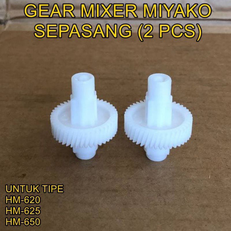 GIGI MIXER MIYAKO HM-620 HM-625 HM-650 SET ORIGINAL-harga per SET