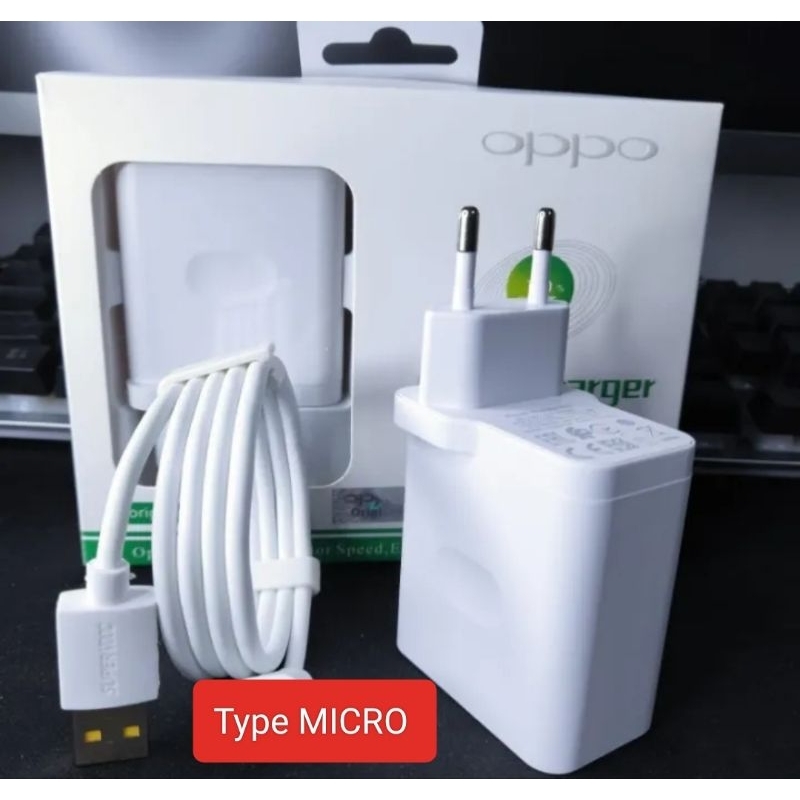 CASAN CHARGER VOOC OPPO FAST CHARGING