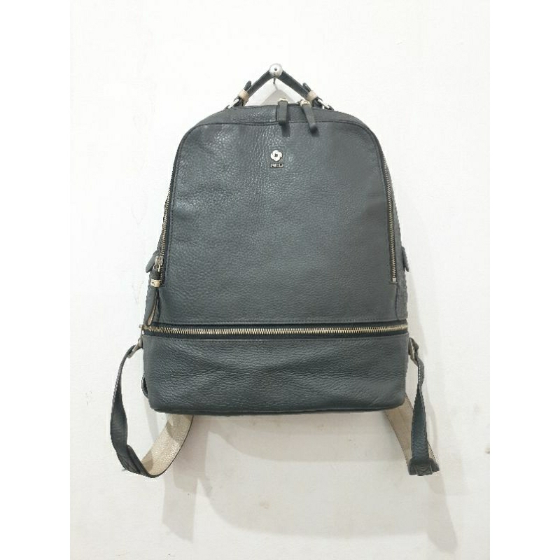 Samsonite Red ransel full kulit asli