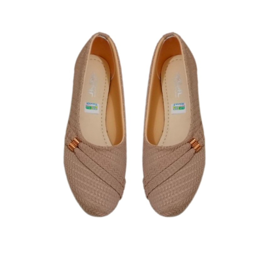 SEPATU BALET RAJUT SLEMPANG SAMPING MURAH TRENDI NYAMAN DI KAKI / SEPATU SEKOLAH DAN KERJA TERBARU