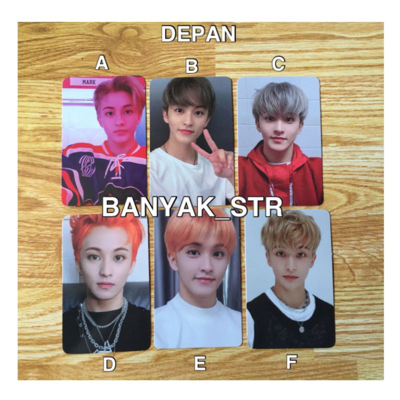 [READY STOCK] 1 PHOTOCARD MARK NCT RESONANCE  UNOFFICIAL  / PC NCT MARK LEE RESONANCE NCT 2020 UNOFF