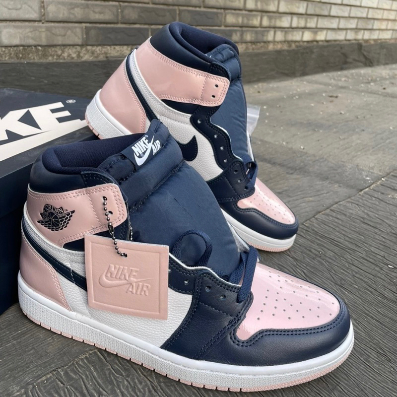 Nike Air Jordan 1 High Bubble Gum Atmosphere Pink 100% Authentic