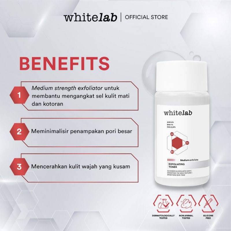 WHITELAB Exfoliating Toner