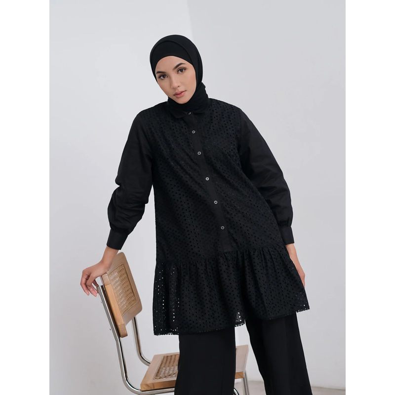 Celya Tunic Black Aleza Label