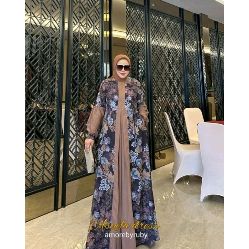 Asyifa dress gamis lebaran amorebyruby