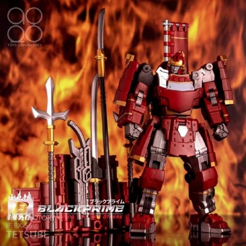 Iron Factory IF EX-56 Tetsybe mainan transformers Ironhide Idw if ex56