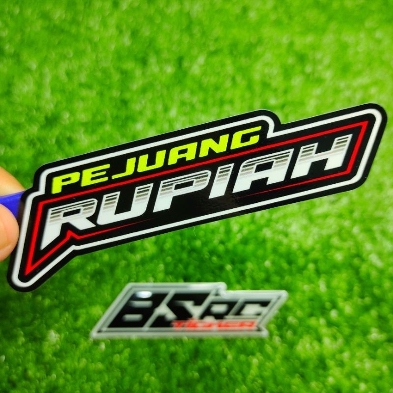 sticker pejuang rupiah