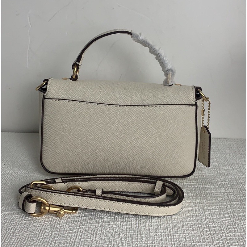 Coach Mini Josie Top Handle Crossbody In Blocked Signature Canvas (CC882)