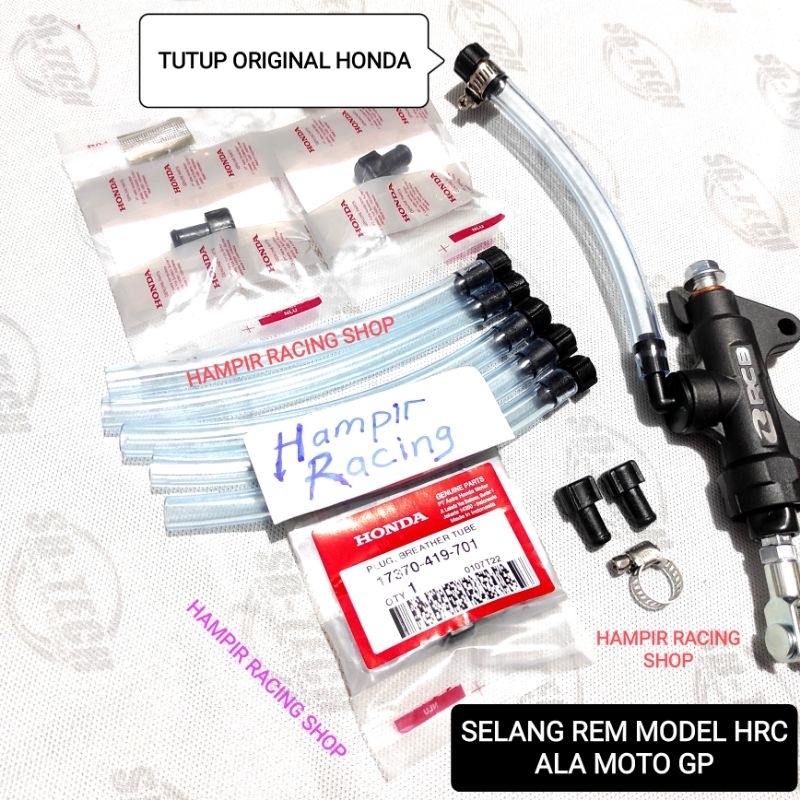 [COD] SELANG SUGEST MINYAK REM MODEL HRC SELANG MASTER REM BELAKANG HRC TUTUP ORIGINAL HONDA SELANG 