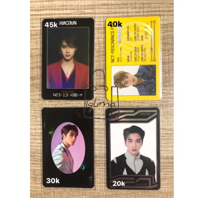 WTS Xiaojun AC access card, ID card, YB yearbook, UC universe card