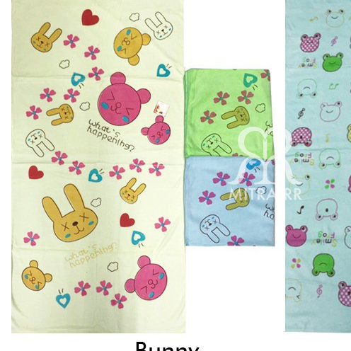 Handuk Bayi Anak  140 x 70 cm Handuk Mandi Besar Karakter Microfiber Jepang