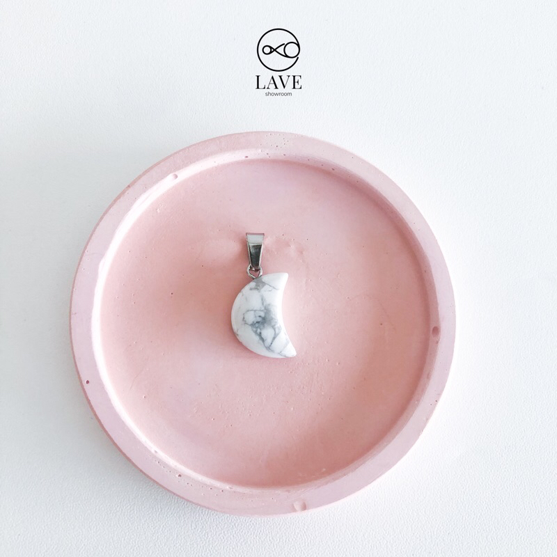 Crystal Howlite Pendant