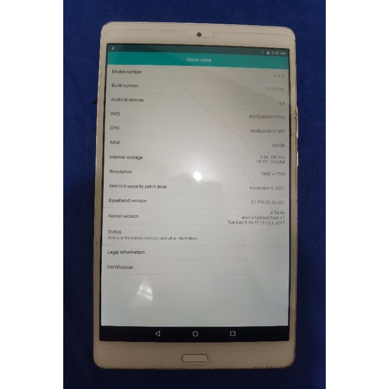 Tab Huawei Dtab D-01J Docomo (second)