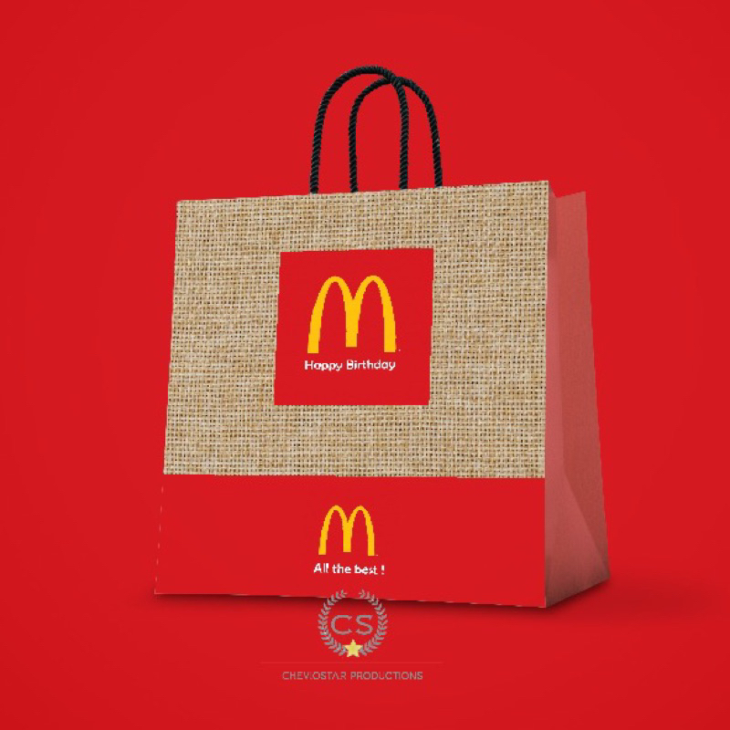 

Paper Bag Custom Cheviostar Goodie Bag Ultah Hampers Birthday Tas Kado Tas Kertas