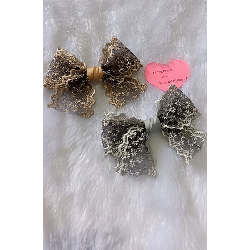 Jepit Aligator Renda Brukat Premium by KartiniOlshop77