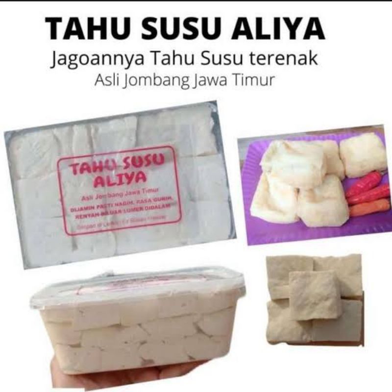 

TAHU SUSU ALIYA +/- 1KG ENAK EMPUK