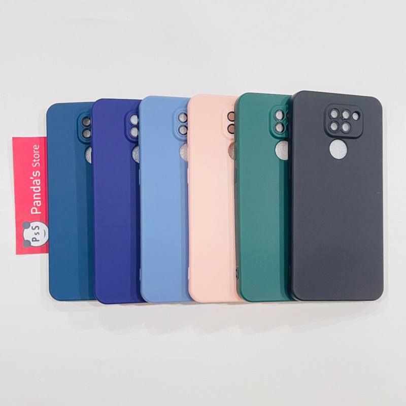 Case Redmi Note 9 Lenspro Makaron Full Color Softcase Pro Lensa