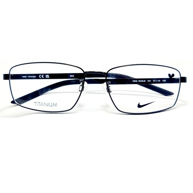 Frame Kacamata Nike 6045LB 001 57-16-145 Black Titanium original