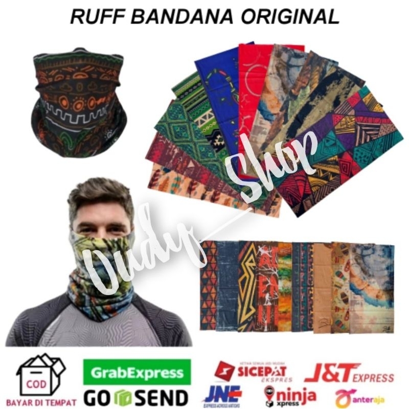 Ruff Original Dhaulagiri Bandana Masker Motor dan Pendaki Gunung