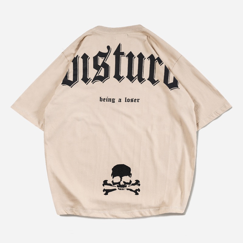 [N01143] T-shirt Oversized Distro Motif BEING A LOSER