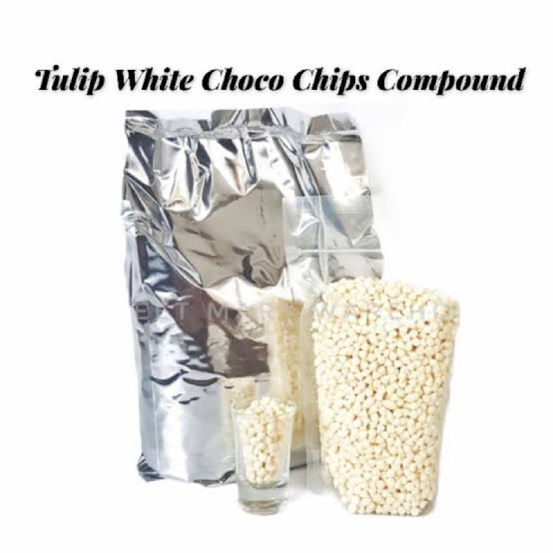 

Choco Chip Mini White Tulip Repack