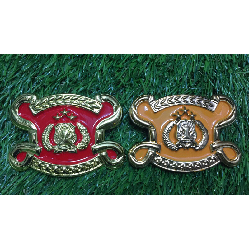 emblem baret brimob dan emblem baret shabara/emblem jatah polri