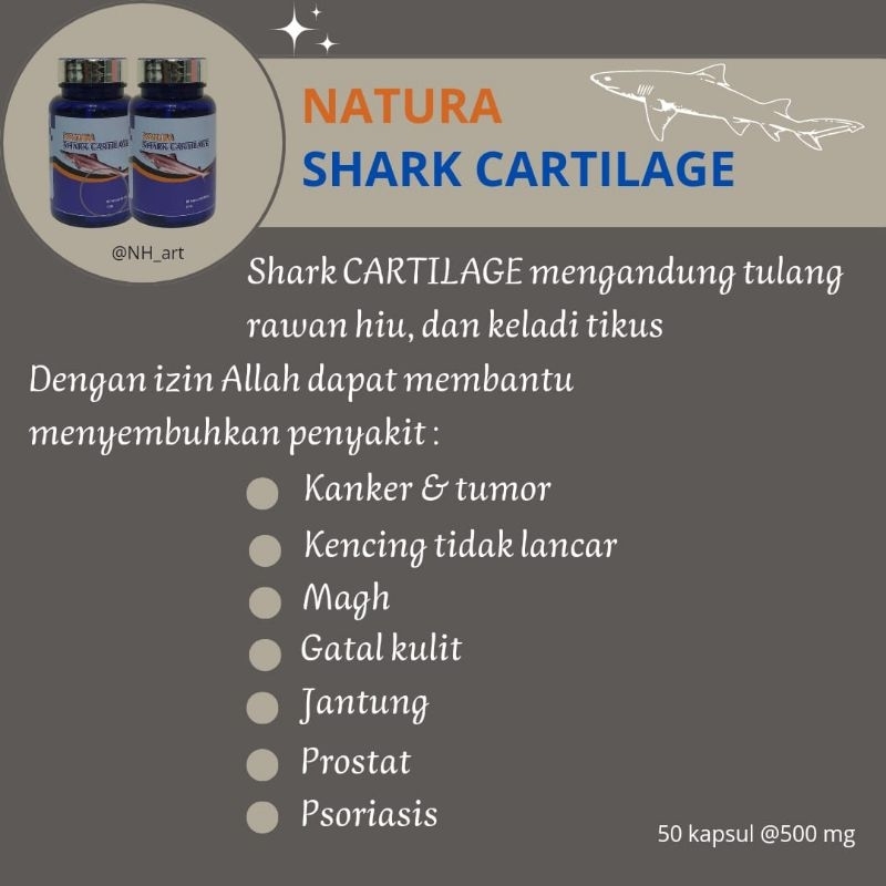 

Natura Shark Cartilage//Obat Kanker Usus//Kanker Hati//Kanker Paru-Paru//Obat Kanker Payudara//Obat Prostat//Obst Kanker Ovarium