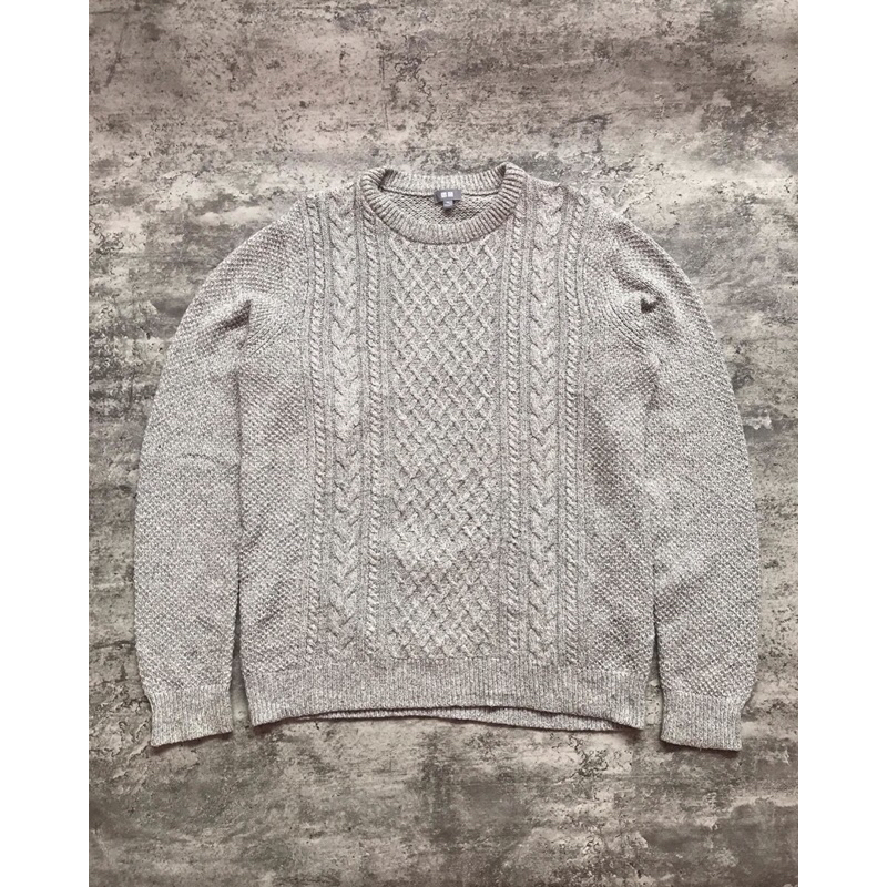 knitwear 3D rajut uniqlo second not coogi