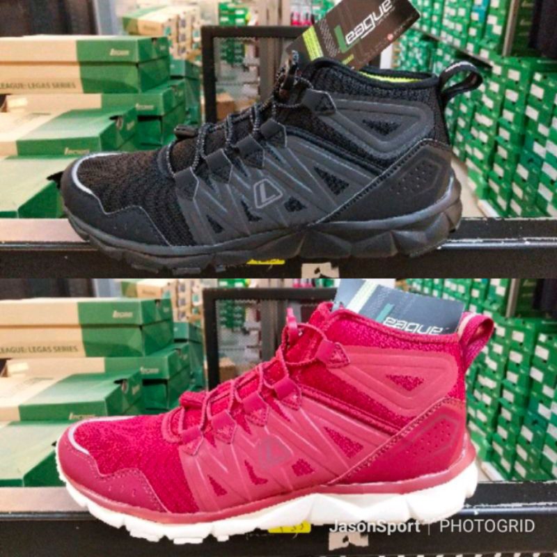 Sepatu League Hitam Kumo 1.5 Mid running shoes pria cowo nocturnal original promo murah diskon ori