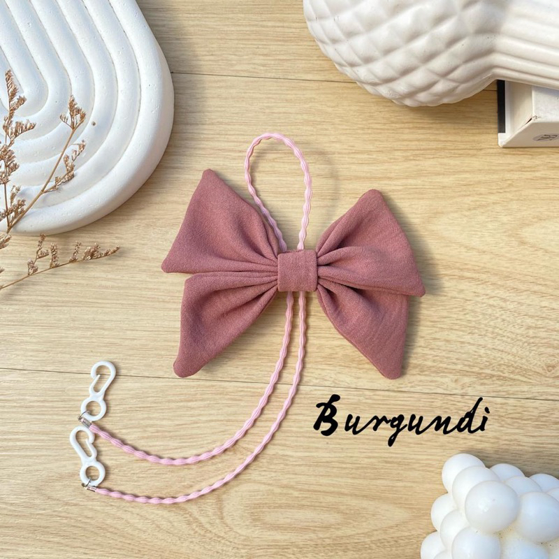 Konektor masker pita PREMIUM Strap Masker Pita Strap masker Hijab strap masker