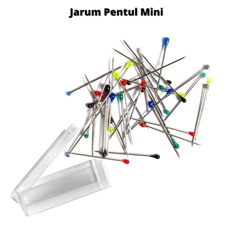 JARUM PENTUL MINI KECIL JARUM PENTUL HIJAB JARUM PENTUL JILBAB JARUM PENTUL BOX MINI