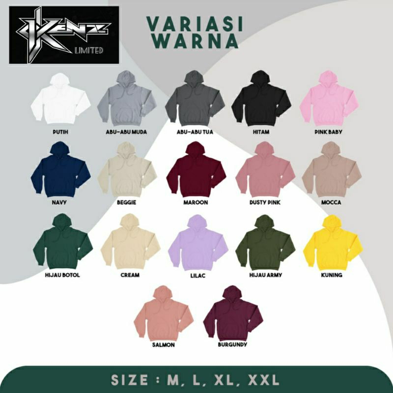 Hoodie jumper wake up (pria &amp; wanita)