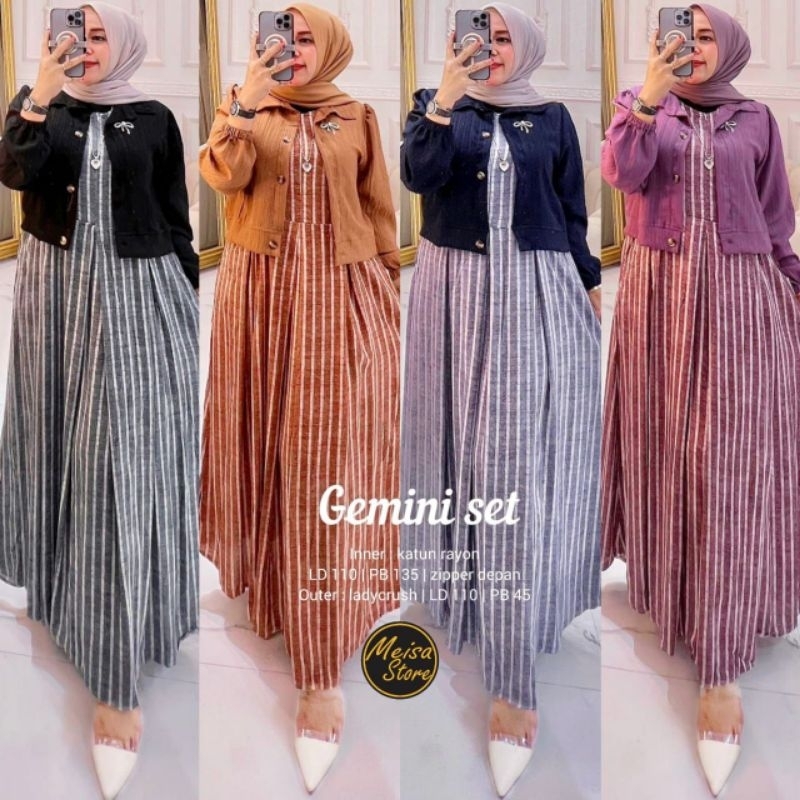 Gemini setelan by Meisa Store