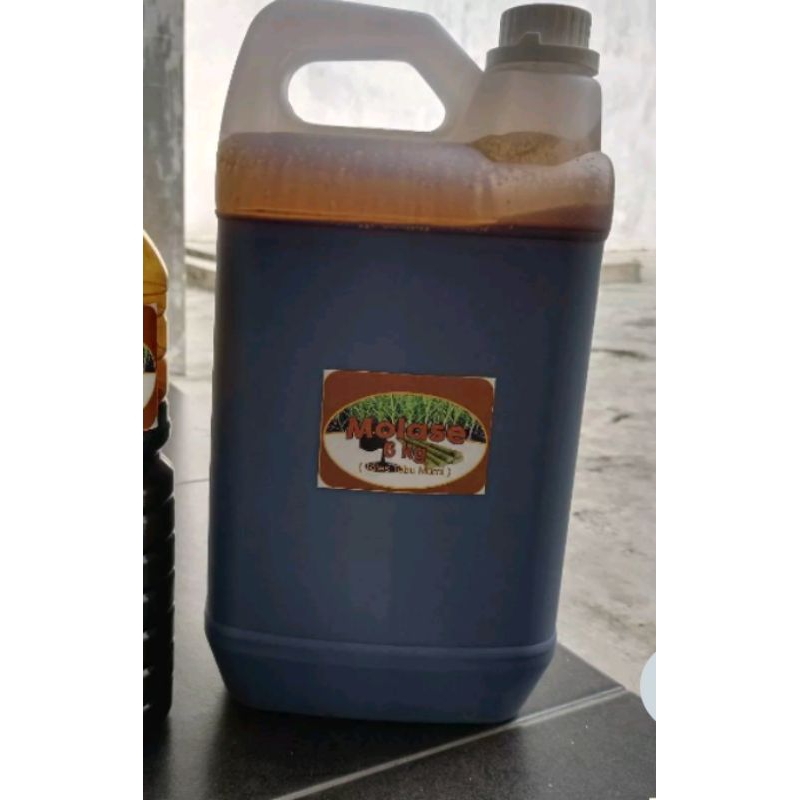 

Molase sari tebu 5 Kg Kemasan Botol, untuk peternakan dan perikanan