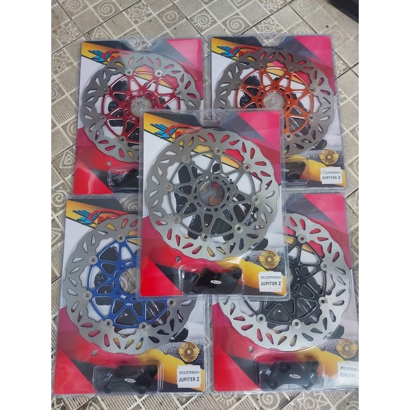 Piringan Cakram Depan PSM Jupiter Z FIZR 300mm Model Gerigi CNC