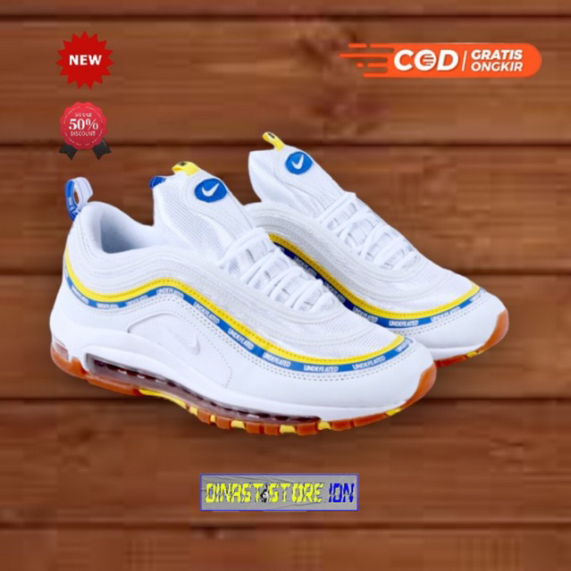 NIKE AIR MAX 97 X UNDEFEATED "UCLA" ORIGINAL BNIB MADE IN VIETNAM | SNEAKERS ORIGINAL