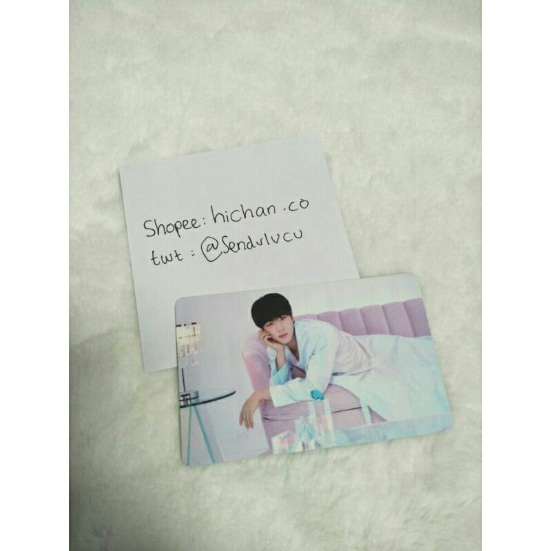 Photocard PC BE Album BTS Seokjin Jin