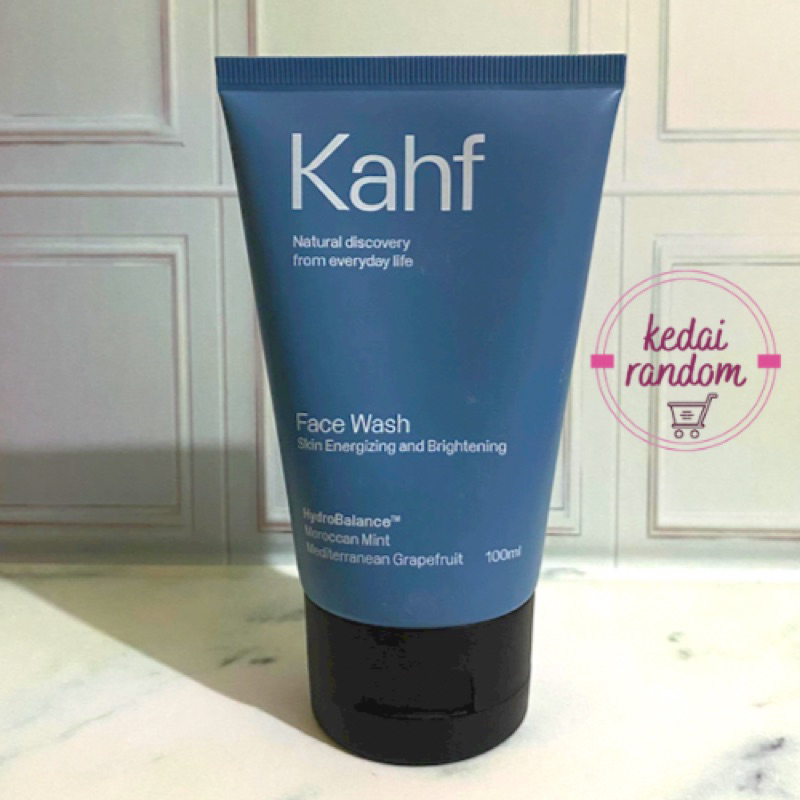Kahf Skin Energizing and Brightening / Oil and Acne Care Face Wash 100 ml – Sabun Muka Pria