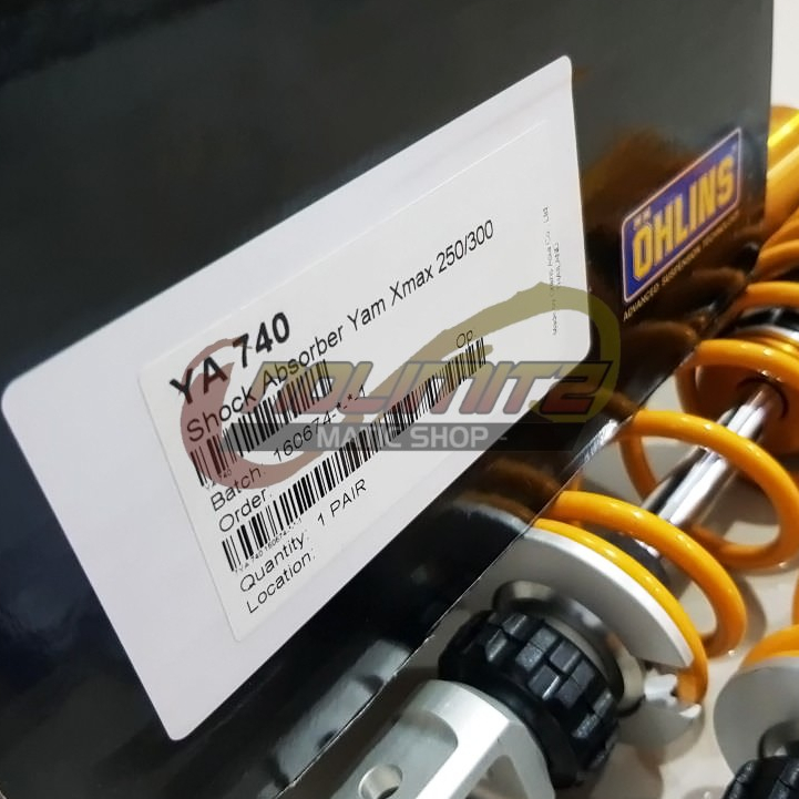 Shock OHLINS YA 740 Tabung Atas 347mm Shockbreaker Yamaha XMAX