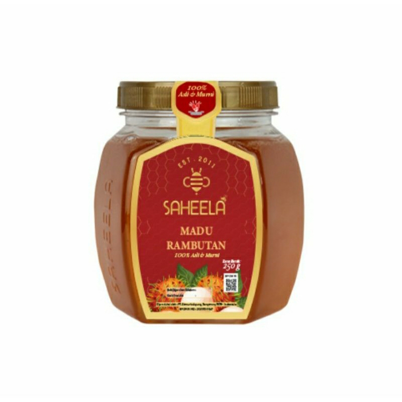 

Madu Murni Saheela Rambutan 250gram