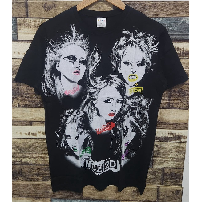 Smooch Momoiro Clover Z  Big Print Tshirt Girlband Japan ( Size M )