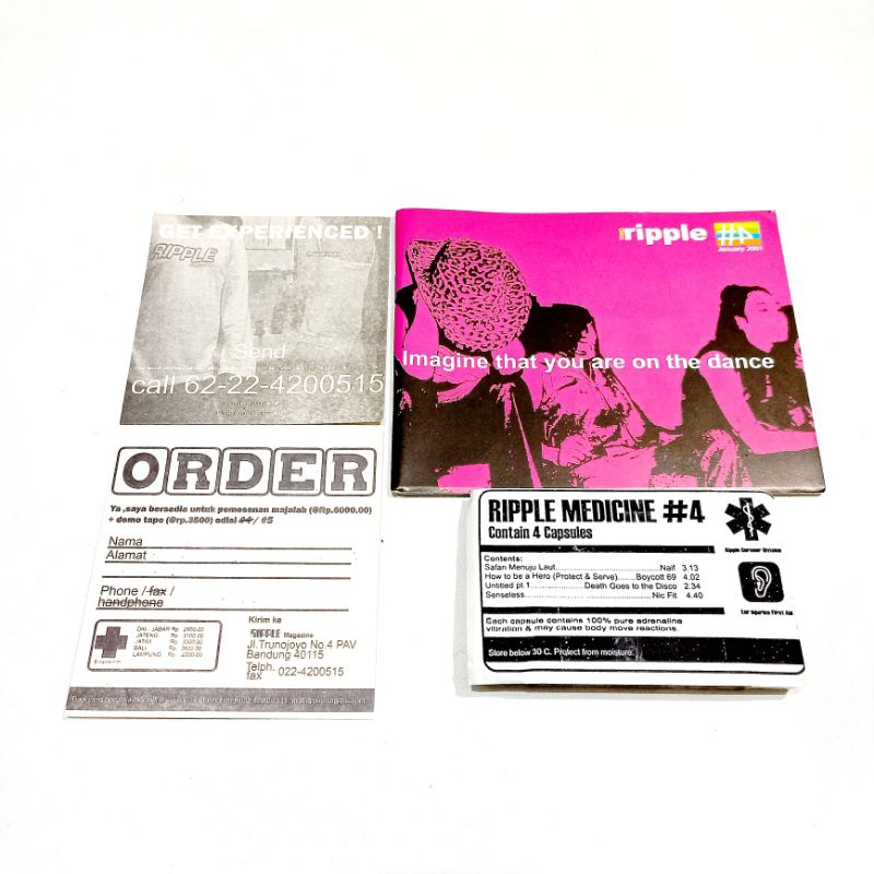 MAJALAH INDIE LIFE STYLE LAWAS JADUL RIPPLE MAGAZINE EDISI 4