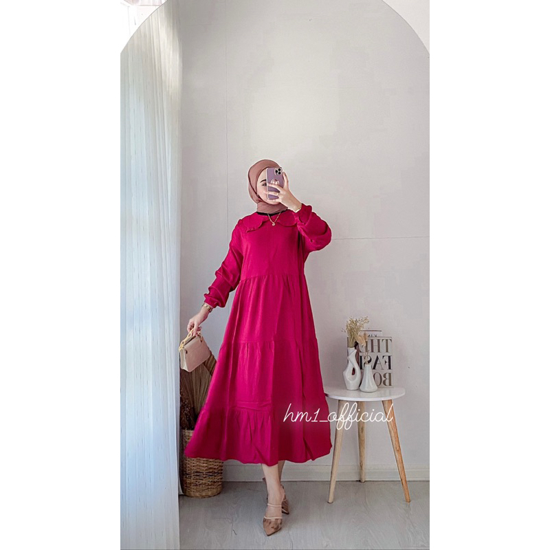 Amora Midi / Amora Midi Rayon Twill Ori / Midi Rayon / Midi Dress Rayon Twill