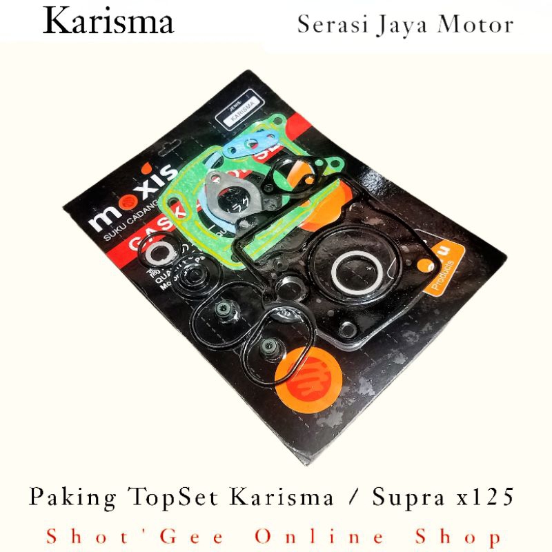 PAKING TOPSET KARISMA/SUPRA X 125 / PACKING GASKET TOP SET KARISMA/SUPRA X125