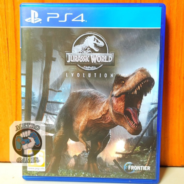 Jurassic World Evolution PS4 Kaset Jurasic World Playstation PS 4 CD BD Game Games Jurassicworld evolution ps4 ps5 jurassic 2 dinosaurus dinosaur dino museum kebun binatang mainan gim anak ori asli original zoo saurus ps 4 5 worlds jurrasic