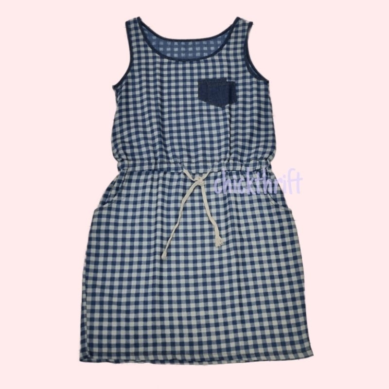MIDI DRESS BLUE JEANS