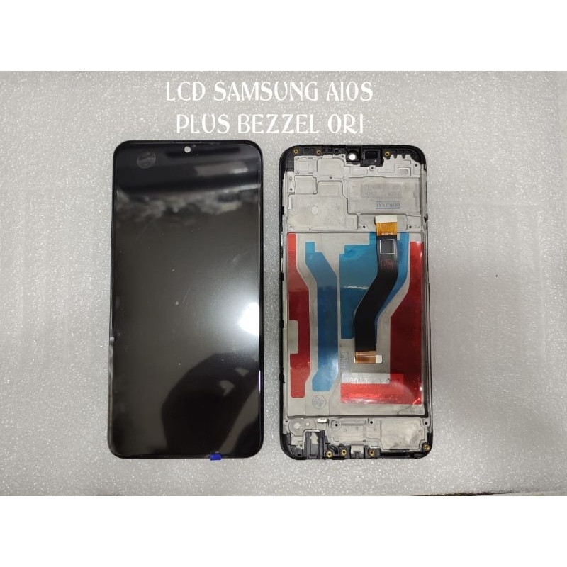 LCD SAMSUNG A10S PLUS BEZZEL ORI