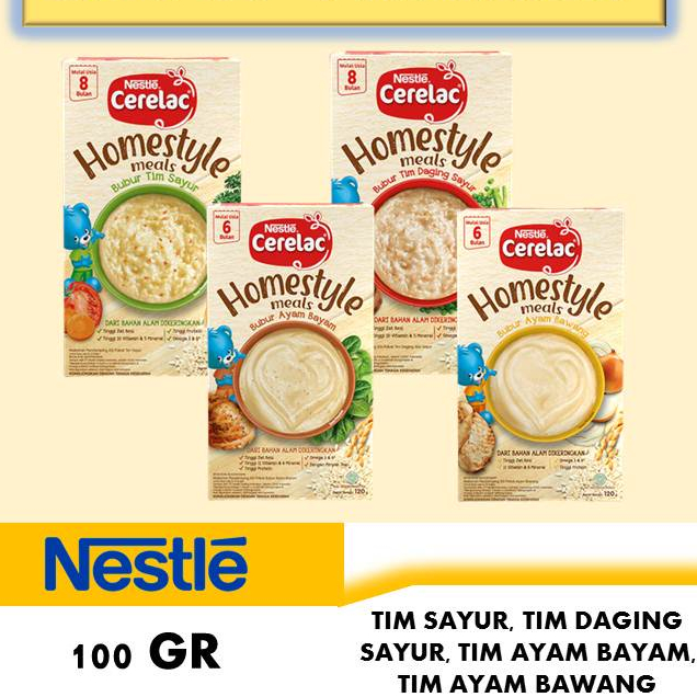 CERELAC HOMESTYLE Bubur Bayi 6-8 bulan